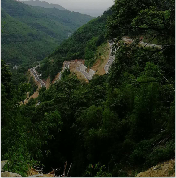 水花路交工验收顺利通车